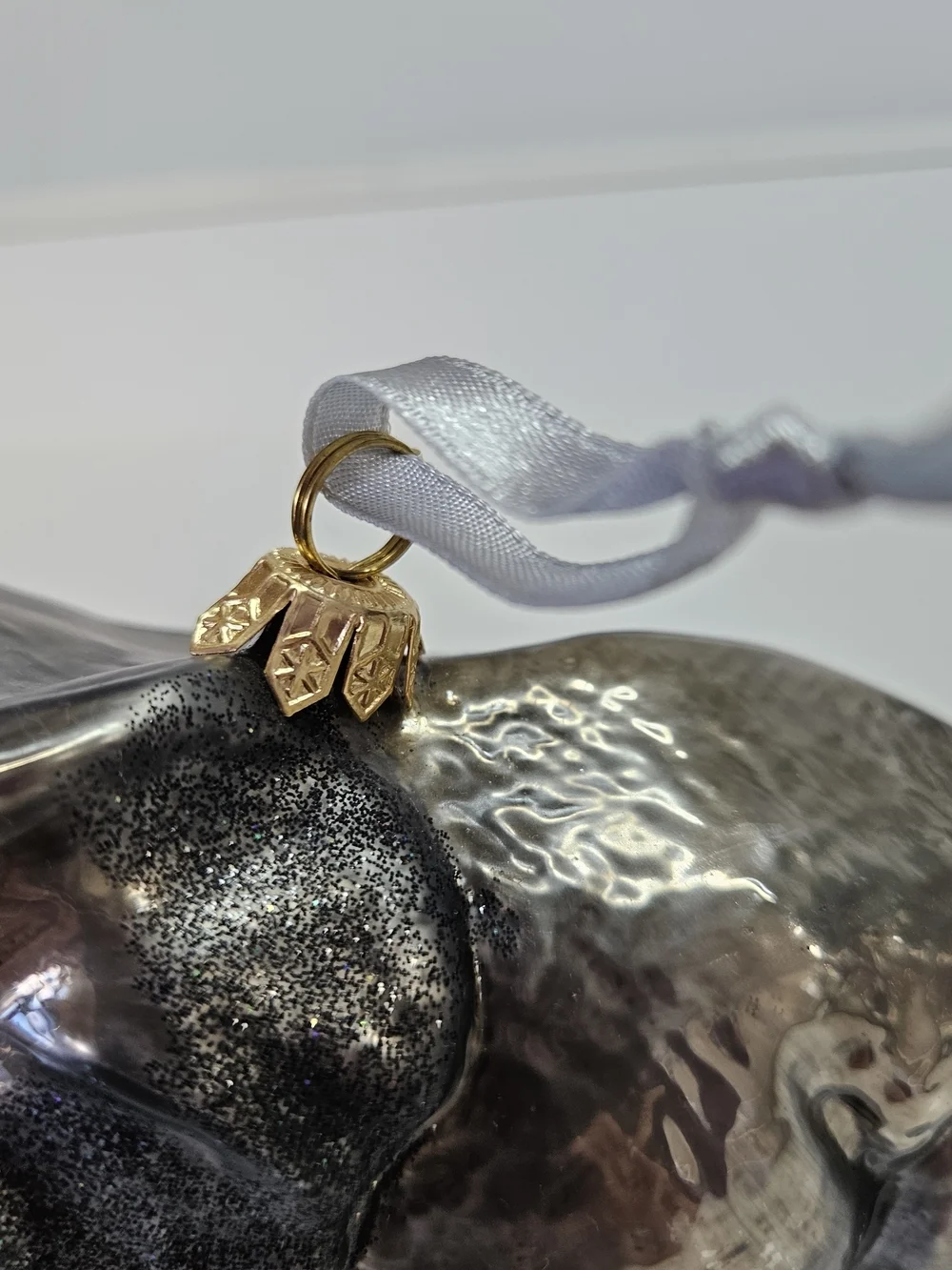 VINTAGE Large Blown Glass Elephant Ornament American Museum of Natural History